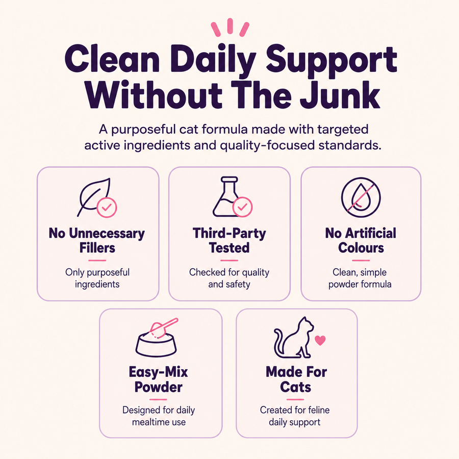 Clean daily support without the junk