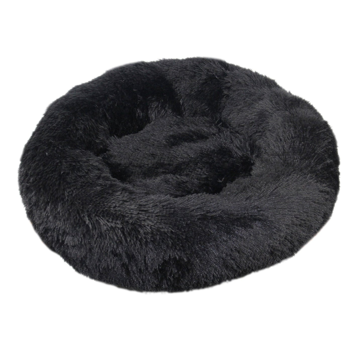 40 - 110cm Round Pet Bed for Large Dog Bed Super Soft Cat Bed Long Plush Dog House for Medium Dog House Winter Warm Sleeping - Meowy