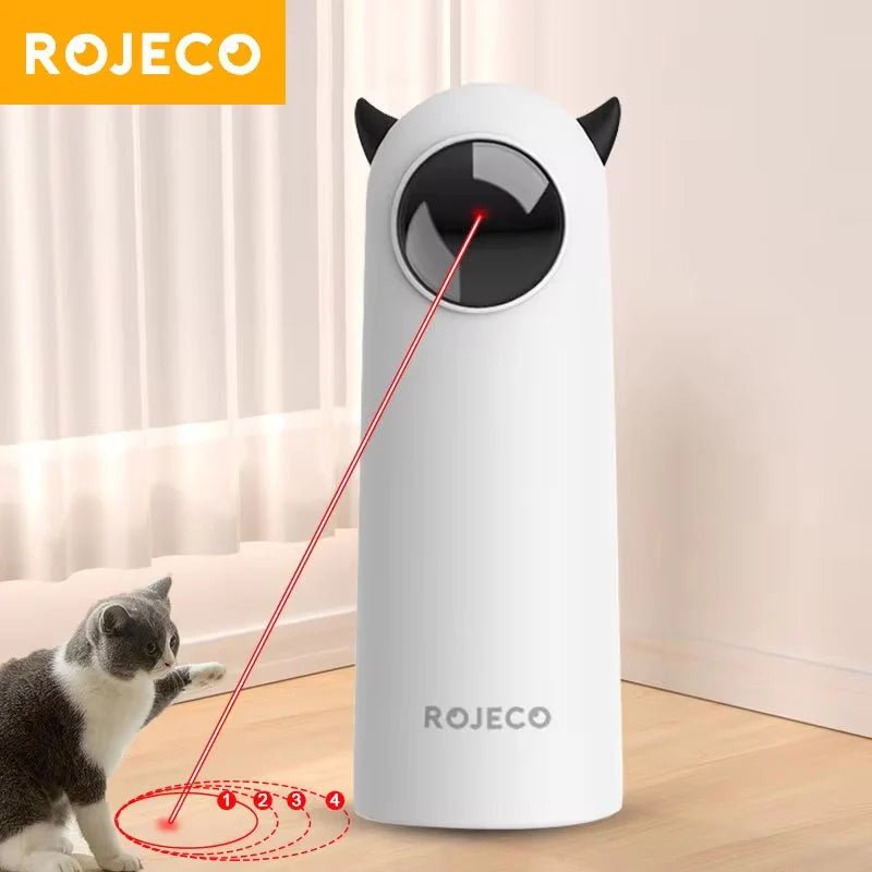 Automatic Cat Toy – Interactive Smart LED Laser - Meowy