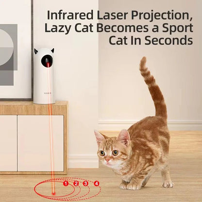 Automatic Cat Toy – Interactive Smart LED Laser - Meowy