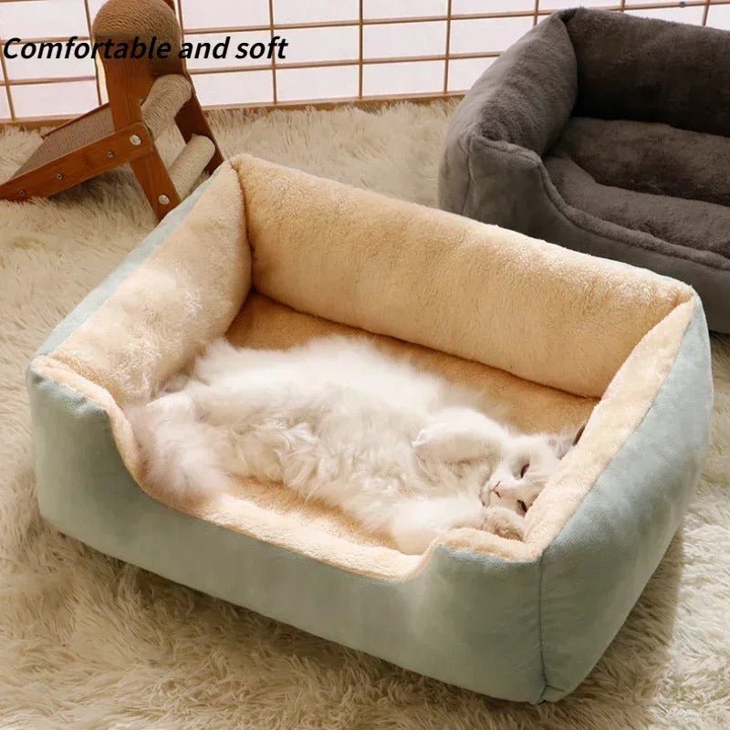 Cats Bed Dog Mat Beds Goods Pet Puppy Accessories All Products Kitten Cushions Things Accessory Houses Habitats House Supplies - Meowy