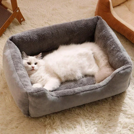 Cats Bed Dog Mat Beds Goods Pet Puppy Accessories All Products Kitten Cushions Things Accessory Houses Habitats House Supplies - Meowy