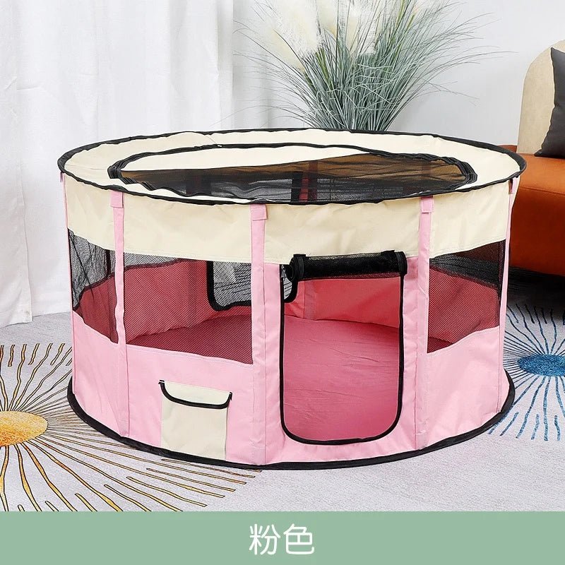 Household Outdoor Cat Cages Foldable Portable Indoor Cat House Pet Bed Tent Puppy Cats Kennel Dog House Large Capacity Pet Cage - Meowy