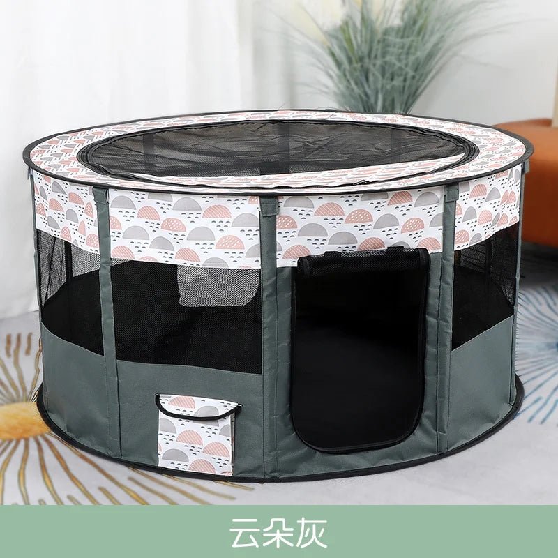 Household Outdoor Cat Cages Foldable Portable Indoor Cat House Pet Bed Tent Puppy Cats Kennel Dog House Large Capacity Pet Cage - Meowy