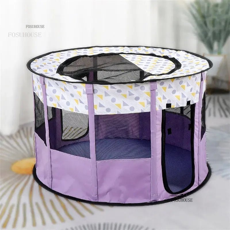 Household Outdoor Cat Cages Foldable Portable Indoor Cat House Pet Bed Tent Puppy Cats Kennel Dog House Large Capacity Pet Cage - Meowy