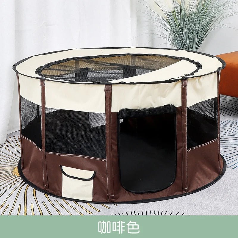 Household Outdoor Cat Cages Foldable Portable Indoor Cat House Pet Bed Tent Puppy Cats Kennel Dog House Large Capacity Pet Cage - Meowy