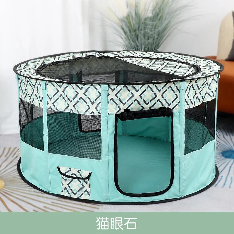 Household Outdoor Cat Cages Foldable Portable Indoor Cat House Pet Bed Tent Puppy Cats Kennel Dog House Large Capacity Pet Cage - Meowy